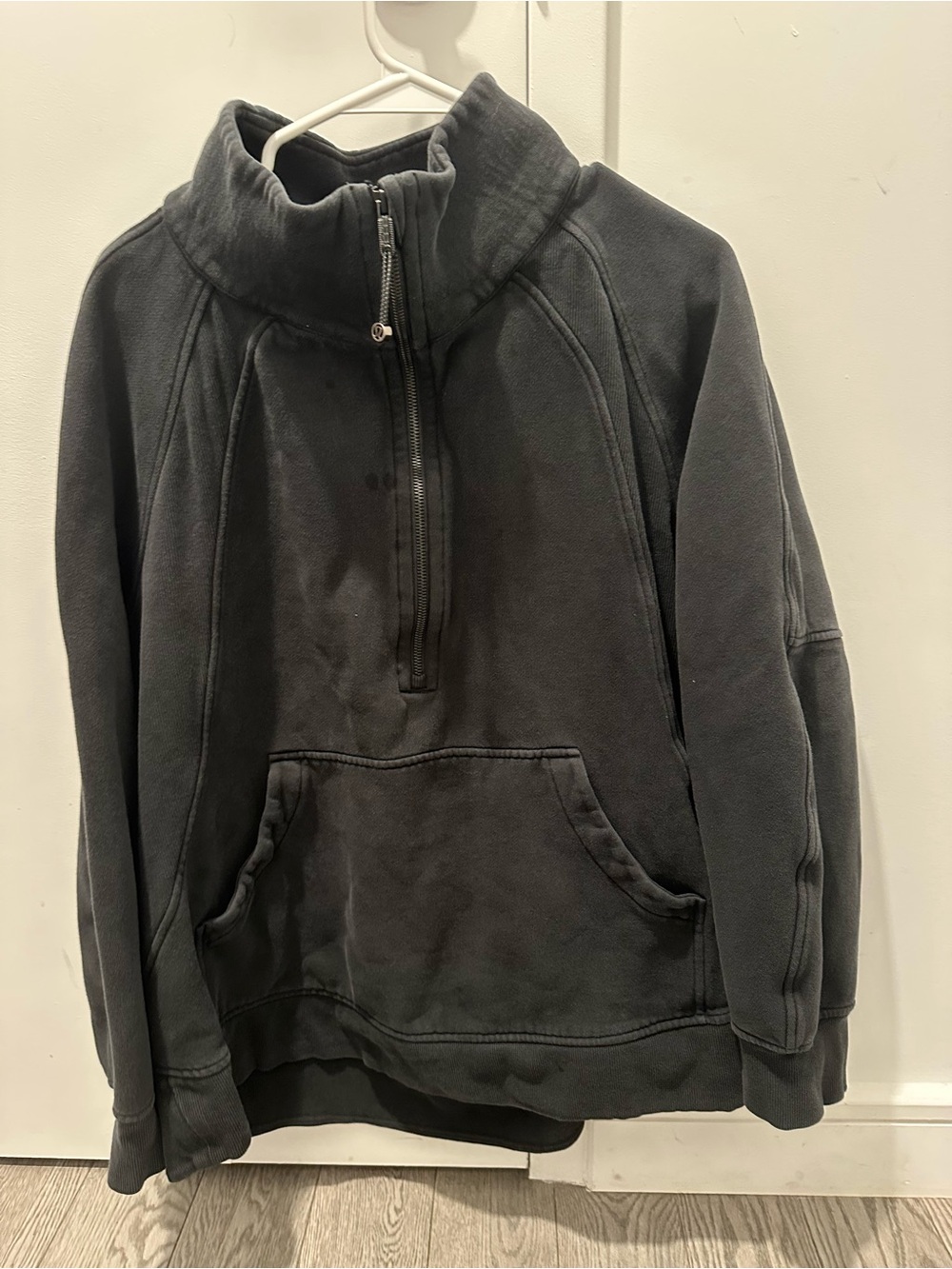 lululemon athletica Black Half-Zip scuba